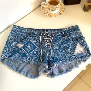 Billabong denim shorts